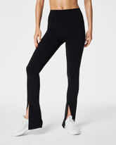 SPANXshape™ CoreLuxe Front Slit Leggings with Full-Tummy Compression